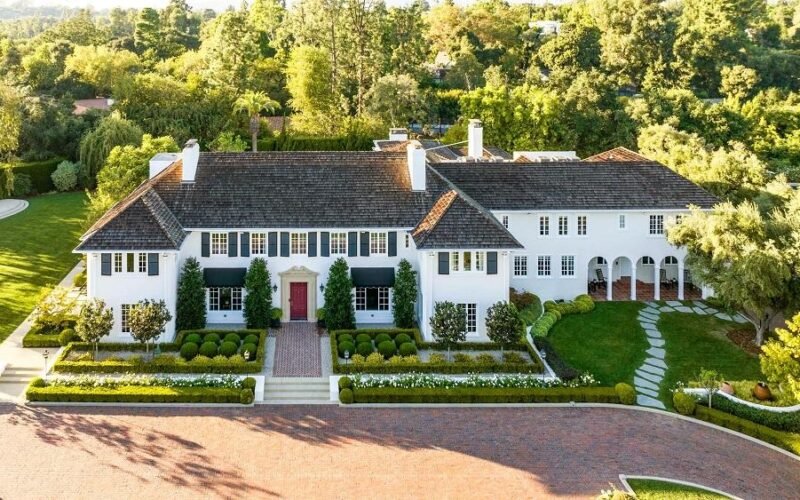 $32 Million, c1916 ‘The Knoll House’, the Largest Estate in Pasadena, California, to Auction via Concierge Auctions