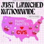 Emerging Women-Owned Underwear Brand, Panic Panties, Launches in 5000 CVS Pharmacy Locations Nationwide