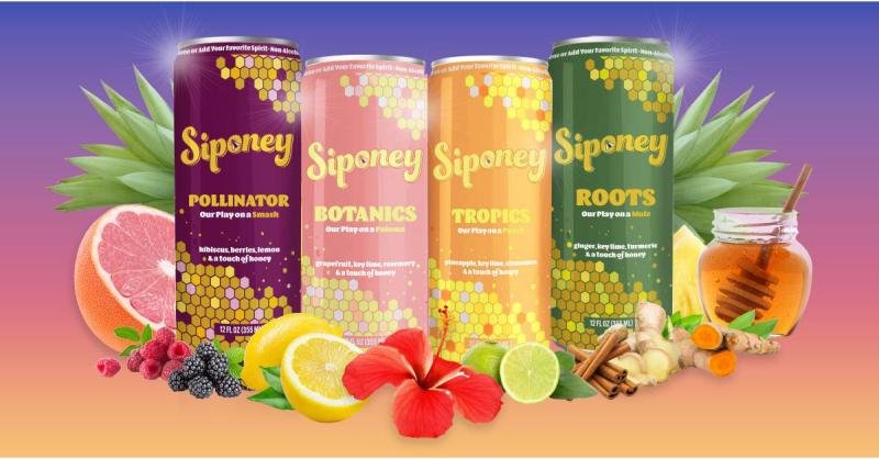 Siponey Spritz Co. Announces Non-Alcoholic Cocktail Lineup for Summer 2024