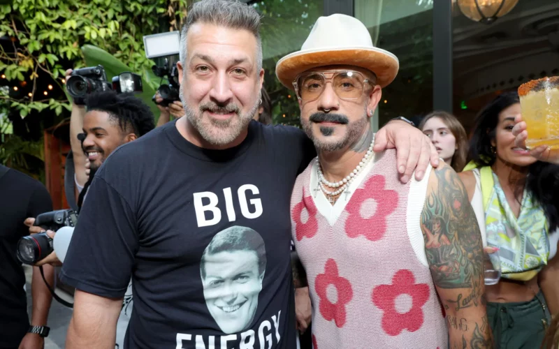 Joey Fatone of NSYNC joins AJ McLean of Backstreet Boys for boy-band mashups at MGM National Harbor