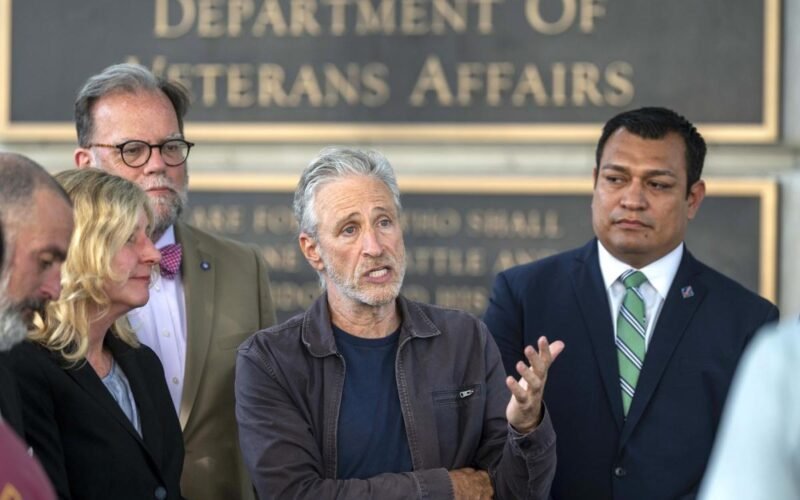 Jon Stewart Pressures VA to Protect Troops Sickened by Uranium After 9-11. Once Again, They’re Told to Wait