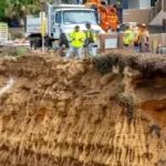 Eroding bluffs threaten portion of Sunset Cliffs Boulevard, prompting repairs