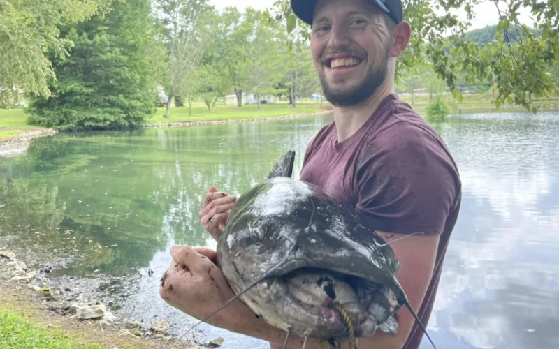 West Virginia angler catches record channel catfish