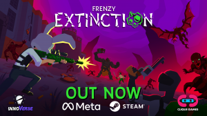 Clique Games Announces “Frenzy Extinction” Now Live on Meta and Steam