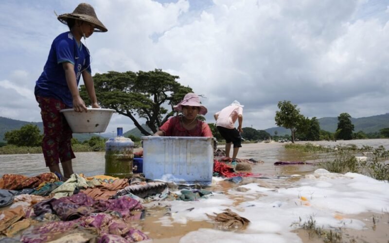 Myanmar’s death toll from Typhoon Yagi rises past 200, with tallying hindered by civil war