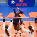 Volleyball falls to Winthrop, wins against Virginia Tech at weekend tourney