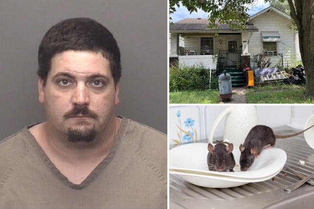 Baby found disfigured by rats in ‘house of horrors’; Indiana father sentenced to 16 years