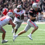 Ohio State transfer Carrico brings tough, physical game to Morgantown