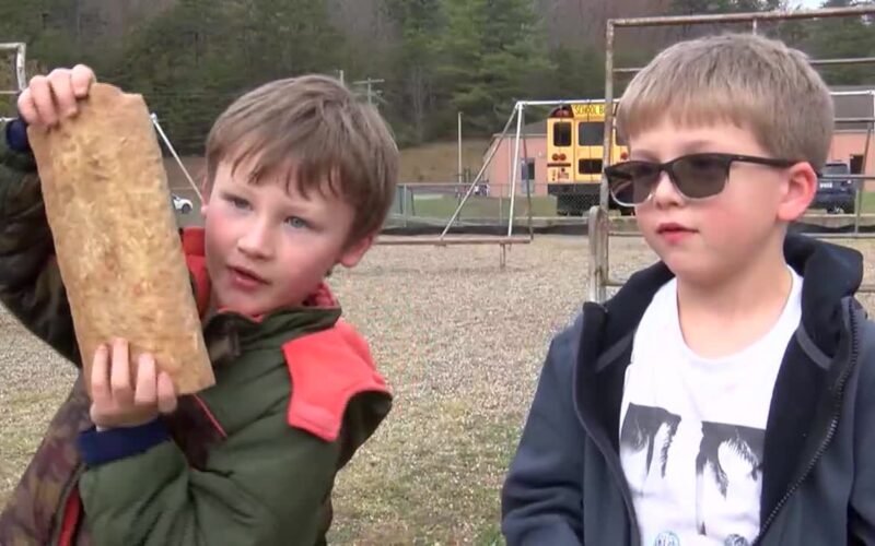 2nd grade students find fossil under school playground while ‘digging for rocks and fun’